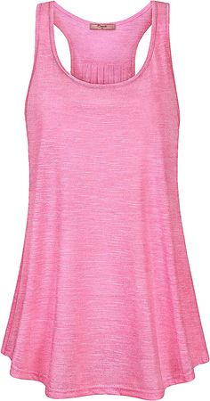Amazon.com: Cestyle Running Tank Pink,Women's Boat Neck Sleeveless Tunic Tops Summer Cool Lightweight Relaxed Fit Cross Back T-Shirts Tee for Work Out Light Red Marble Medium : Sports & Outdoors