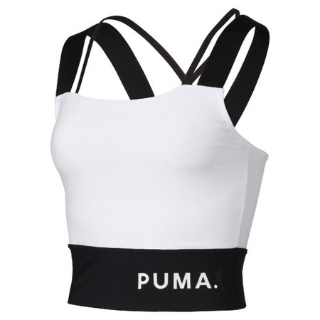 Chase Womens Crop Top | Puma White | PUMA Tank Tops | PUMA United States