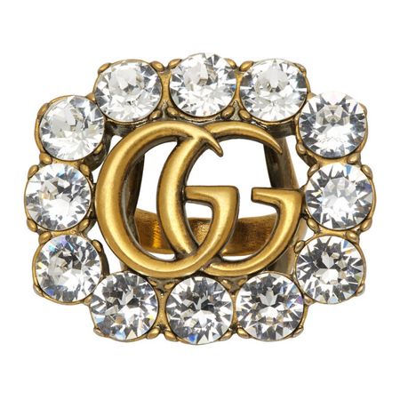 gucci crystal ring