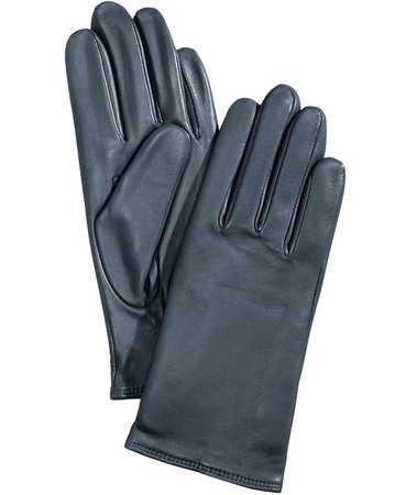 Charter Club Cashmere Lined Leather Tech Gloves