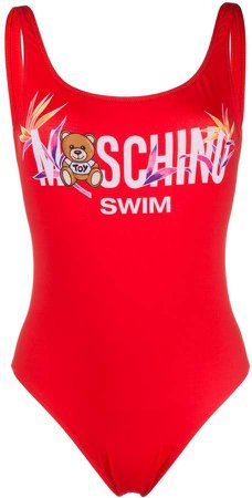 Teddy Bear Logo Swimsuit