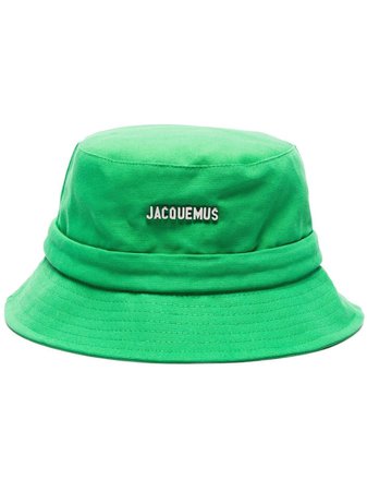 Jacquemus logo-plaque Bucket Hat - Farfetch