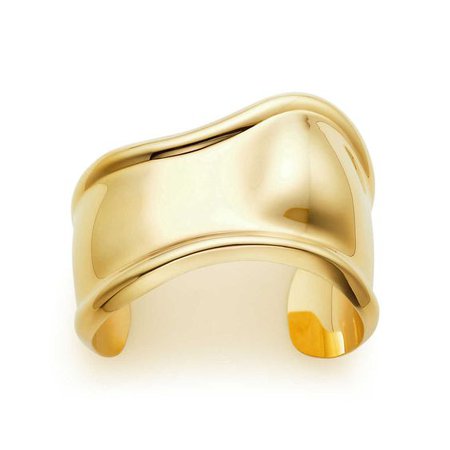 Elsa Peretti™ Bone cuff in 18k gold, medium. | Tiffany & Co.
