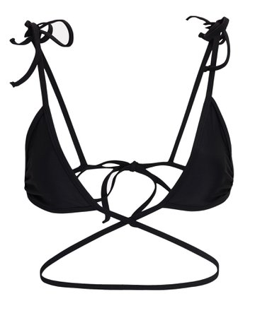 Devon Windsor Suki Wrap Tie Bikini Top | INTERMIX®