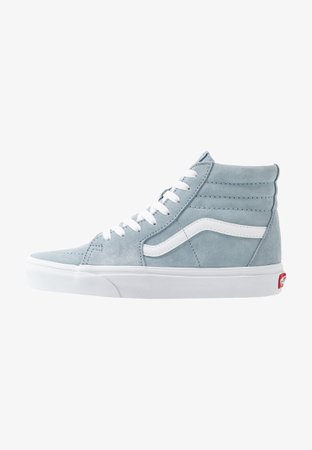 Vans UA SK8-HI - Chaussures de skate - blue fog/true white - ZALANDO.FR