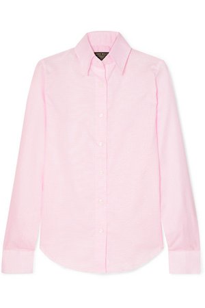 Emma Willis | Gingham cotton Oxford shirt | NET-A-PORTER.COM