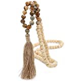 Amazon.com: BALIBALI 108 Mala Beads Necklace Semi-Precious Gem Stones Meditation Necklace 108 Hand Knotted Japa Mala Beaded Tassel Necklace with Tree of Life Pendant: Clothing