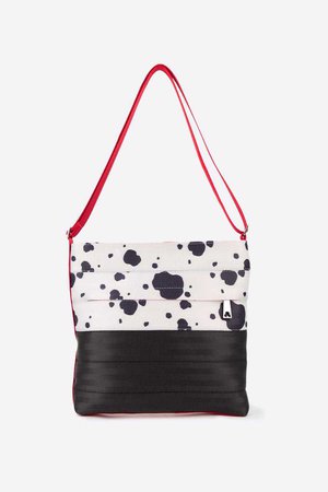 Harvey's Seatbelt Bags Dalmatian Streamline Crossbody from Omaha by Material Girl — Shoptiques