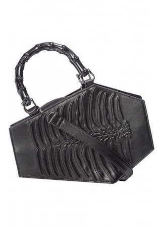 Banned Apparel Amaranth Emboss Coffin Bag | Attitude Clothing