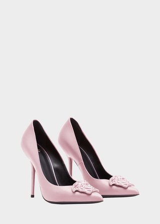 Versace pink shoes