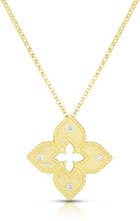 Venetian Princess Diamond Pendant Necklace