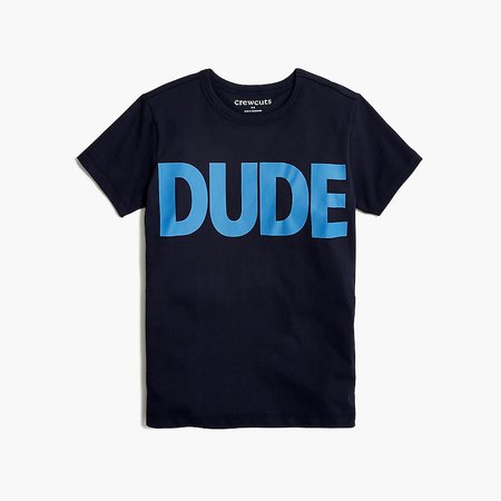 Factory: Boys' Dude Graphic Tee For Boys