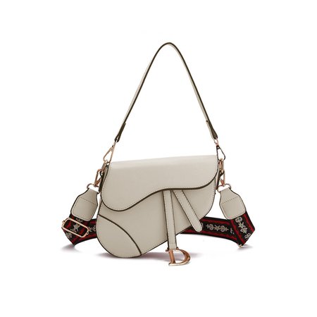 JESSICABUURMAN – MUNDA IT Saddle Handbag With Long Shoulder Strap - Small