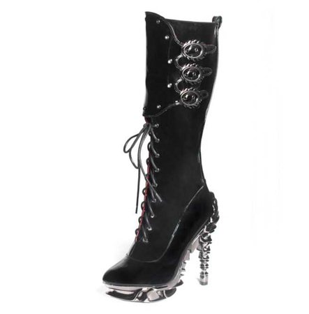 Chrome Plated Multi Piece Spinal Heel By Hades Footwear $228.73 CAD