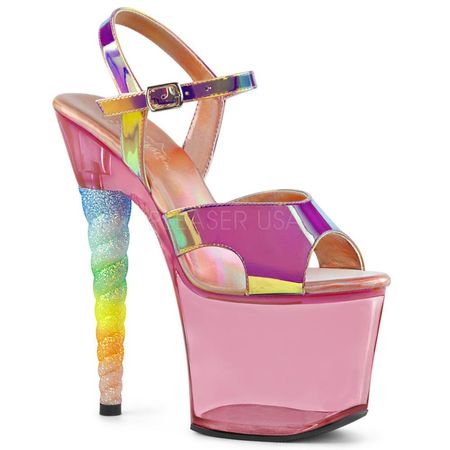 Unicorn 711 Pink Platform Heels – BananaShoes