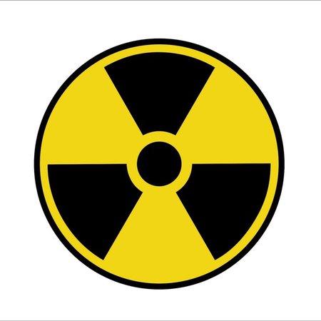 New Hot Nuclear Radiation Sign Warning Symbol Bio Hazard Sticker NUKE Radioactive | Wish