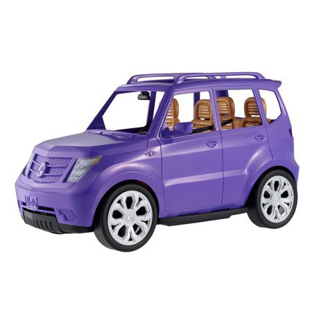 Barbie Glam SUV Purple Fun Adventure Barbie Vehicle - Walmart.com