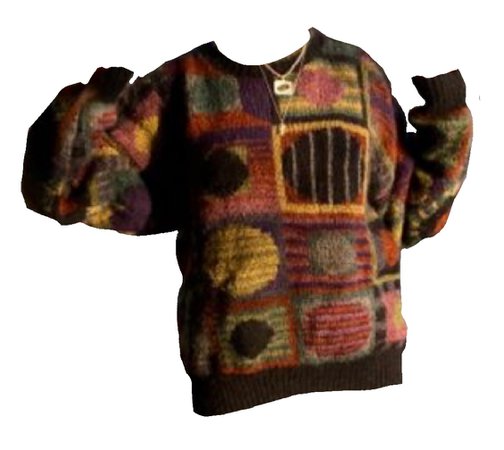 patterned jumper
