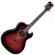 red acoustic guitar - Google Search