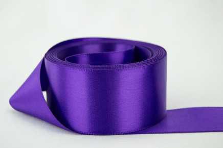 Double Faced Satin - Regal Purple - 5/8 inch - RibbonBazaar