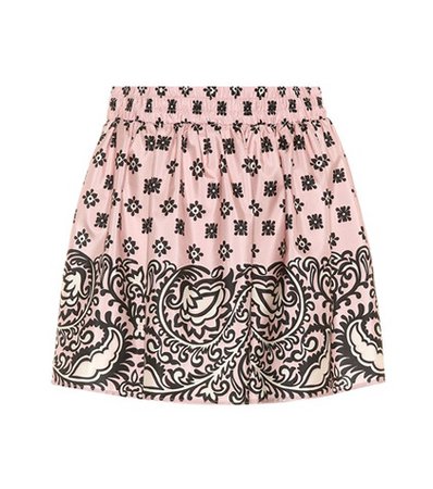 Bandana-print skirt