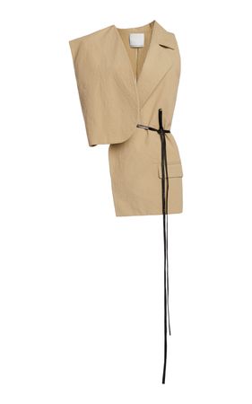 Mason Asymmetric Cotton Vest By Christopher Esber | Moda Operandi