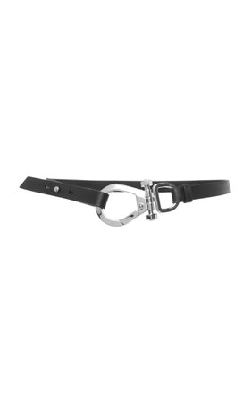 Prada Embellished Leather Belt