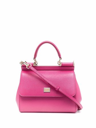 Dolce & Gabbana Sicily leather mini bag - FARFETCH