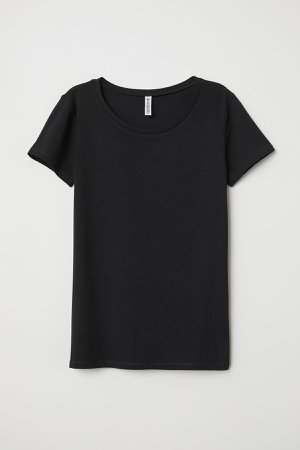 T-shirt | Black | WOMEN | H&M US