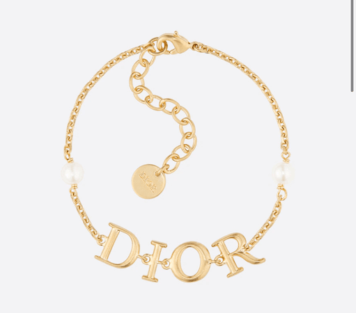 Dior gold bracelet
