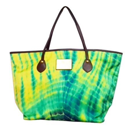 yellow and turquoise tote bag - Google Search