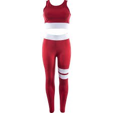 red athletic suit - Google Search