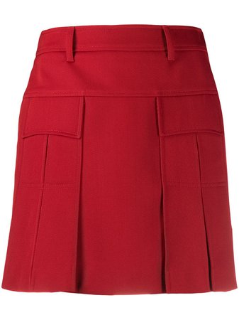 Prada short pleated mini skirt - FARFETCH