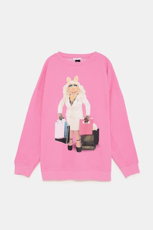 zara miss piggy sweatshirt - Google Search