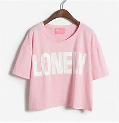 baby pink LONELY t-shirt