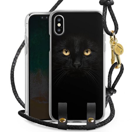 Tom Cat für Carry Case (schwarz/gold) für Apple iPhone X von DeinDesign™