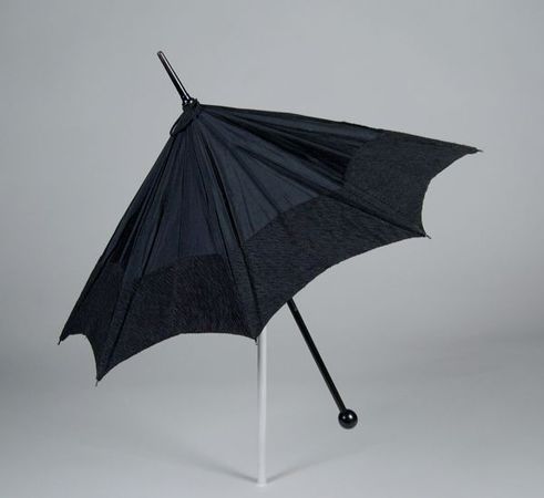 Mourning parasol | American | The Met