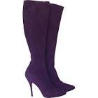 purple suede boots - Google Search