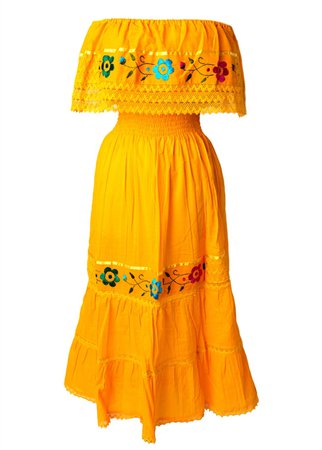 Shop for Mexican Off Shoulder Dresses Fiesta Dress