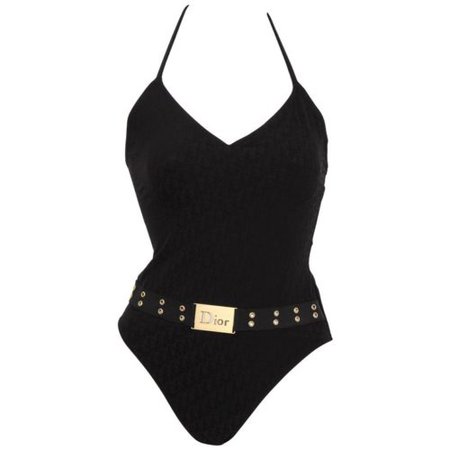 Christian-Dior-by-John-Galliano-Black-Logo-Swimsuit-with-Belt-1-500x500.jpg (500×500)