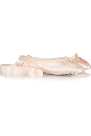 Ballet Beautiful | Satin ballet slippers | NET-A-PORTER.COM