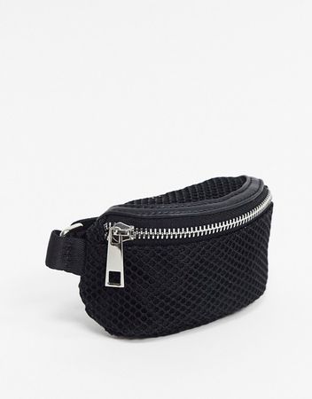 ASOS DESIGN arm bag in black mesh | ASOS