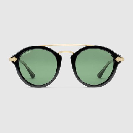 Round-frame acetate sunglasses  $ 675