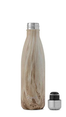 Amazon.com: S’well Vacuum Insulated Stainless Steel Water Bottle, 17 oz, Blonde Wood: Kitchen & Dining