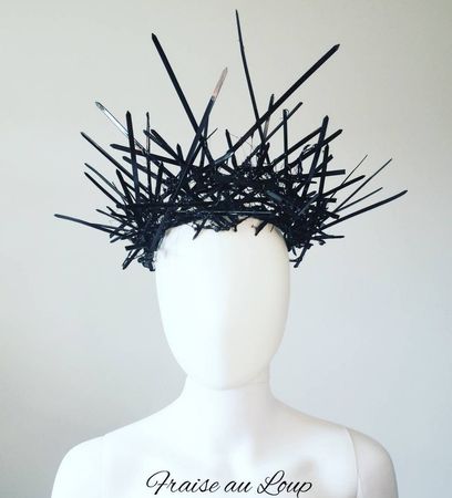 Headpiece Got Futuristic Avant Garde Witch Dark - Etsy