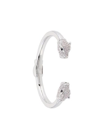 Nialaya Jewelry diamond embellished CZ Panther bangle