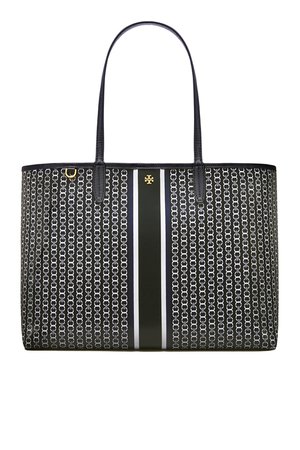 Black Gemini Link Tote by Tory Burch Accessories for $30 | Rent the Runway