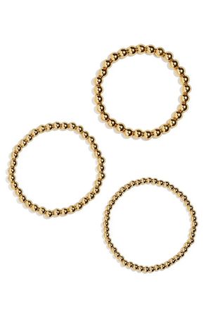 BaubleBar Pisa Set of 3 Bracelets | Nordstrom