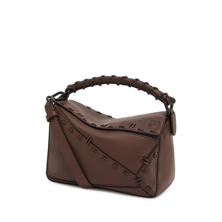 Puzzle Small Bag Chestnut - LOEWE