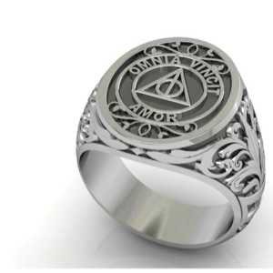 Harry Potter Peverell Deathly Hallows Signet Ring